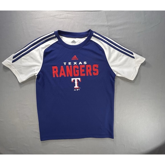 adidas Other - Adidas MLB Texas Rangers Baseball Shirt Size Youth Large